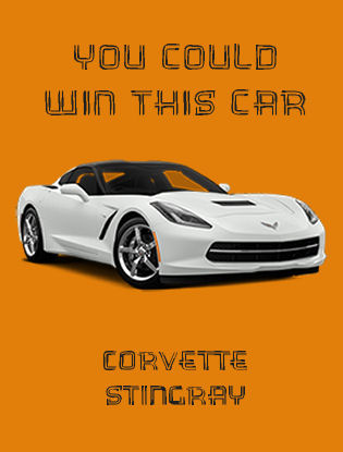 Win a Corvette Stingray