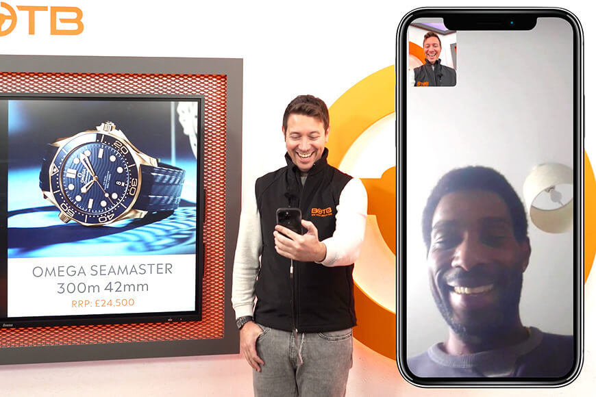 Omar wins Omega Seamaster 300m 42mm